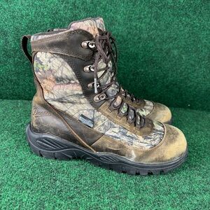 Danner Element 8" Mossy Oak Insulated 800G Hunt Boots Men’s Size 8 2E Wide 47132